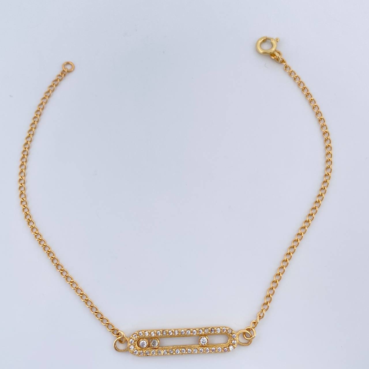 Pulso Msk 2.55gr / 7 1/2 in / 1.3mm Oro Amarillo 18K &