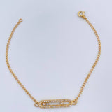 Pulso Msk 2.55gr / 7 1/2 in / 1.3mm Oro Amarillo 18K &