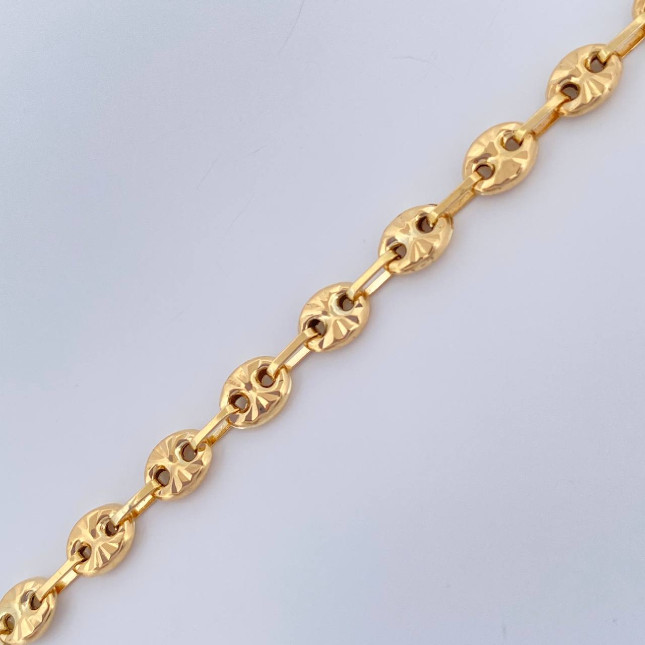 Bracelet GC 4.4gr / 7 1/2 in / 3mm Yellow Gold 18K &
