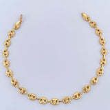 Bracelet GC 4.4gr / 7 1/2 in / 3mm Yellow Gold 18K &