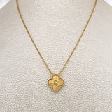 Clover Chain Classic Link 4.2gr / 19 3/4 in / 1mm Yellow Gold 18K &