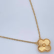Clover Chain Classic Link 4.2gr / 19 3/4 in / 1mm Yellow Gold 18K &