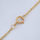 Cadena Escapulario Aro Seguido 4.05gr / 18 1/4 in / 1.5mm Oro Amarillo 18K &