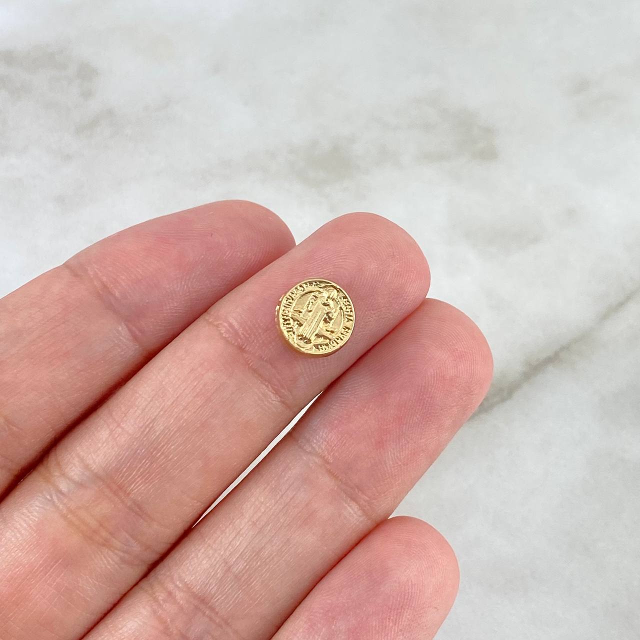 San Benito Fitting 0.5gr / 0.4in / Drum 18K Gold