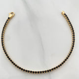 Pulso Tennis Doble Faz 7gr / 7 in / 2.53mm Oro Amarillo +4 18K &