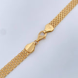 Cadena China 20.65gr / 23 3/4 in / 6.37mm Oro Amarillo +1 18K $