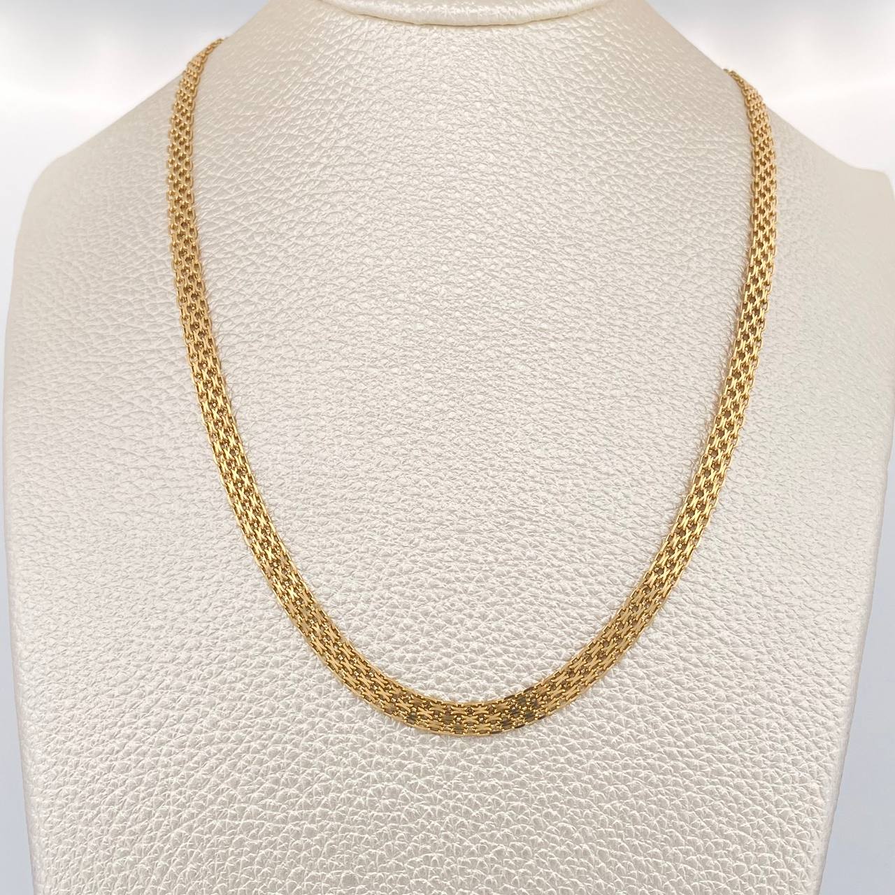 Cadena China 13.4gr / 23 1/2 in / 4.16mm Oro Amarillo +1 18K $