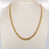 Cadena China 13.4gr / 23 1/2 in / 4.16mm Oro Amarillo +1 18K $