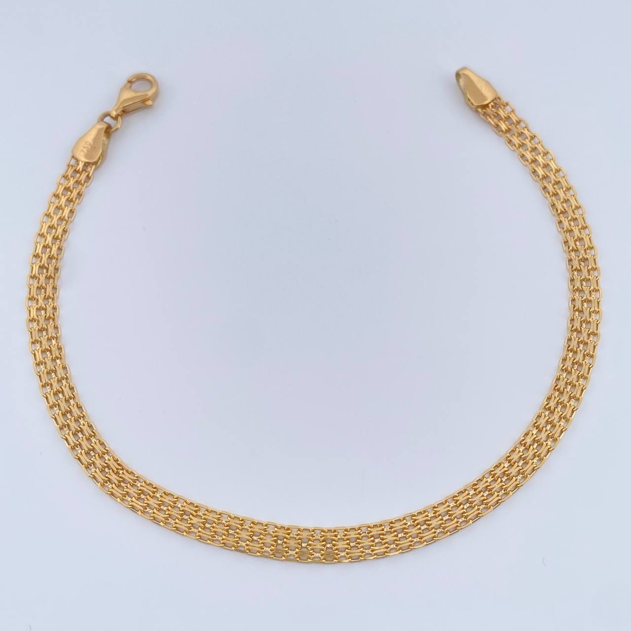 Pulso Chino 4.8gr / 7 3/4 in / 4.16mm Oro Amarillo +1 18K $