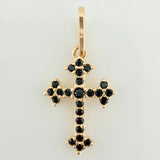 Dije Cruz 0.65gr / 3/4 in / Oro Amarillo 18K &