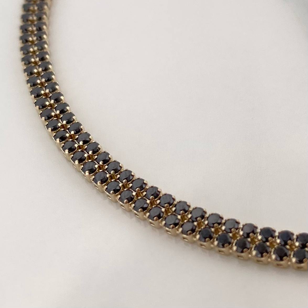 Pulso Tennis 4.9gr / 7 3/4 in / 3.6mm Oro Amarillo +4 18K $