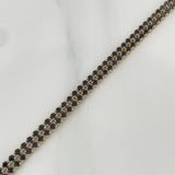 Pulso Tennis 4.9gr / 7 3/4 in / 3.6mm Oro Amarillo +4 18K $