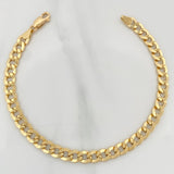 Pulso Cubano 5.15gr / 8 1/4 in / 5.85mm Oro Amarillo +1 18K $