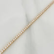 Pulso Tennis 4.15gr / 7 in / 0.6mm Oro Amarillo +4 18K $