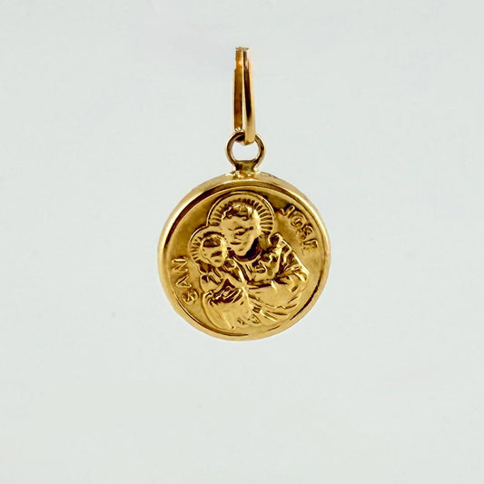 Dije San Jose 0.6gr / 3/4 in / Oro Amarillo 18K ©