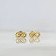 Infinite Stud Earrings 0.65gr / 18K Gold