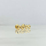 Infinite Stud Earrings 0.65gr / 18K Gold