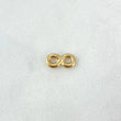 Herraje Infinito 0.25gr / 1cm / Silueta Oro Amarillo