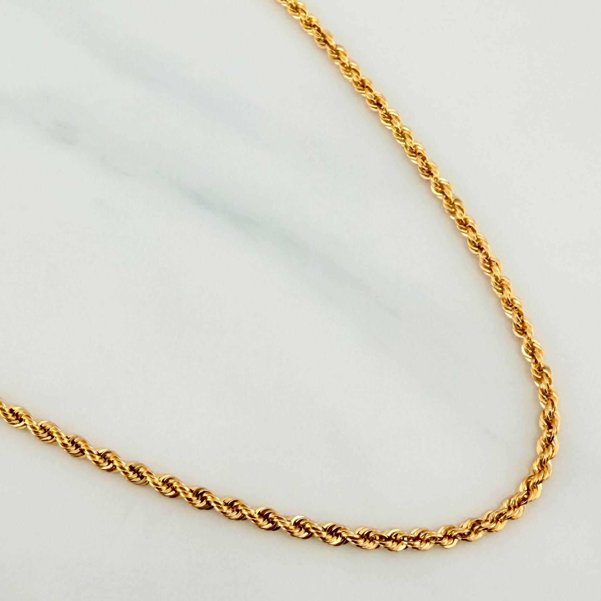 Cadena Lazo 3 g / 20 in / 3.6 mm Oro Amarillo 18K
