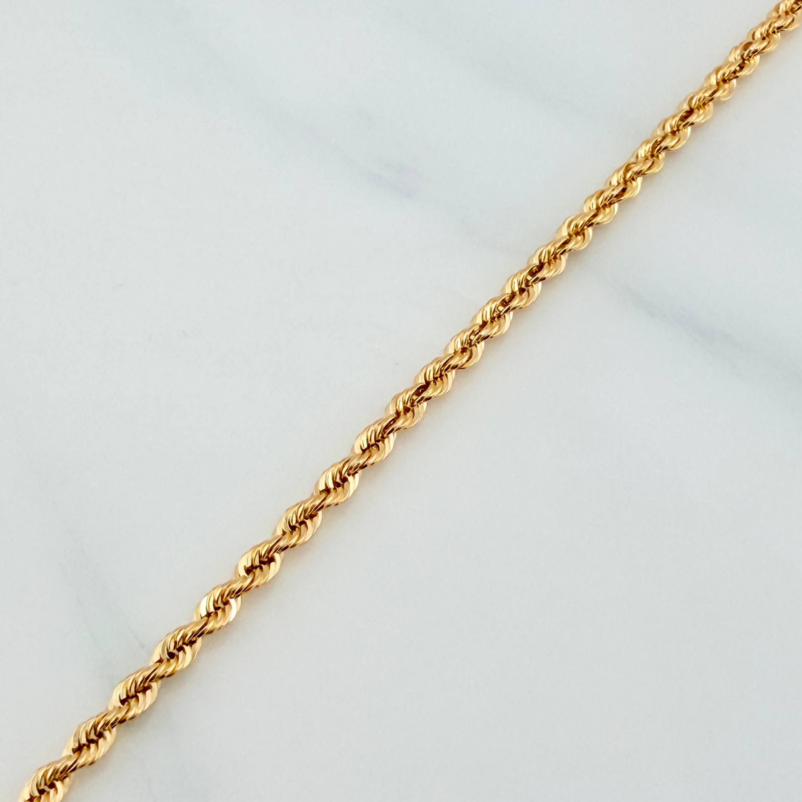 Cadena Lazo 3 g / 20 in / 3.6 mm Oro Amarillo 18K