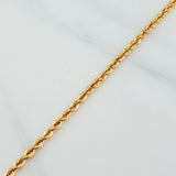 Cadena Lazo 3 g / 20 in / 3.6 mm Oro Amarillo 18K