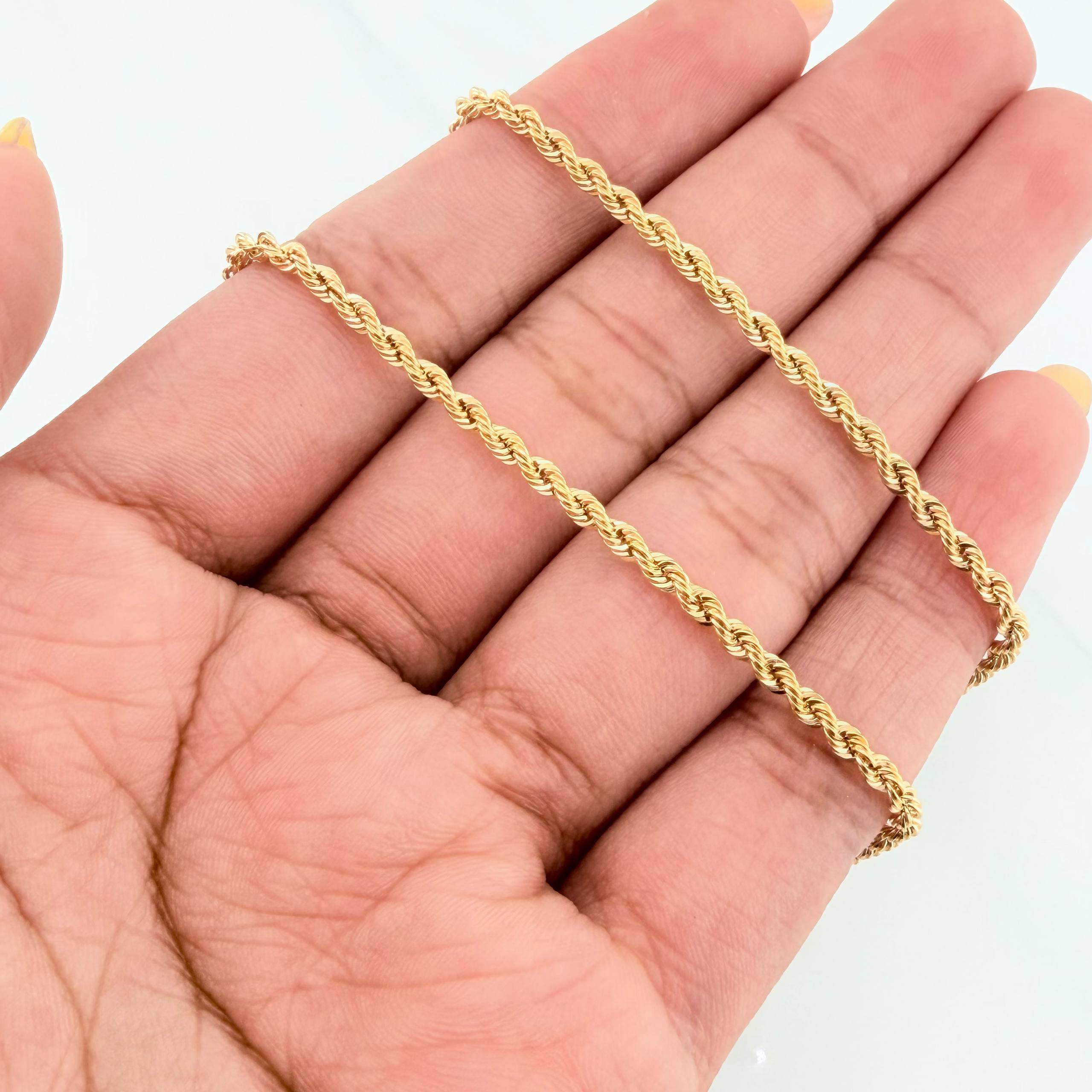 Cadena Lazo 3 g / 20 in / 3.6 mm Oro Amarillo 18K