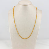 Cadena Lazo 3 g / 20 in / 3.6 mm Oro Amarillo 18K
