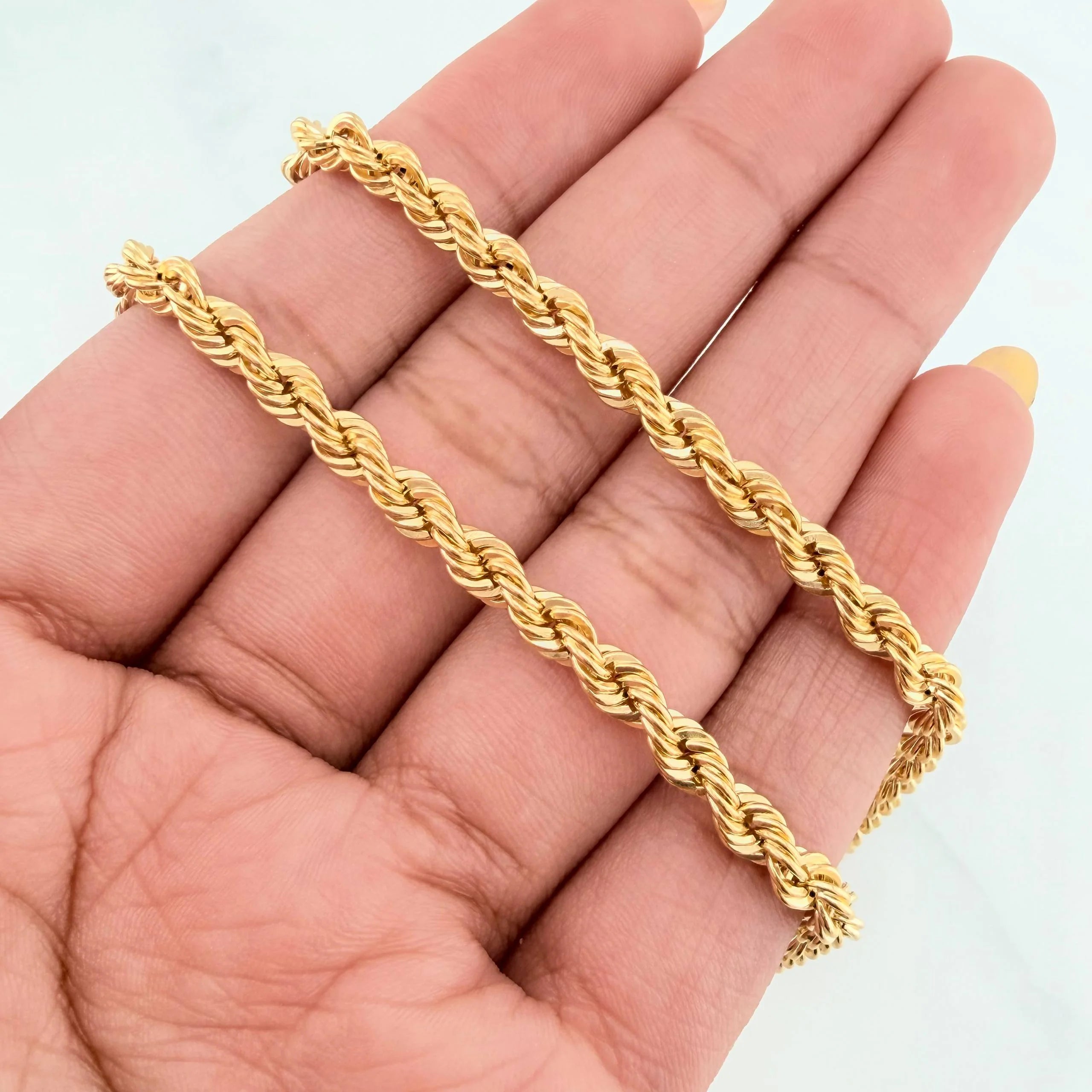Rope Chain 14.4 g / 23 3/4 in / 4 mm Yellow Gold 18K