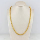 Cadena Lazo 10.6 g / 23 3/4 in / 3.92 mm Oro Amarillo 18K