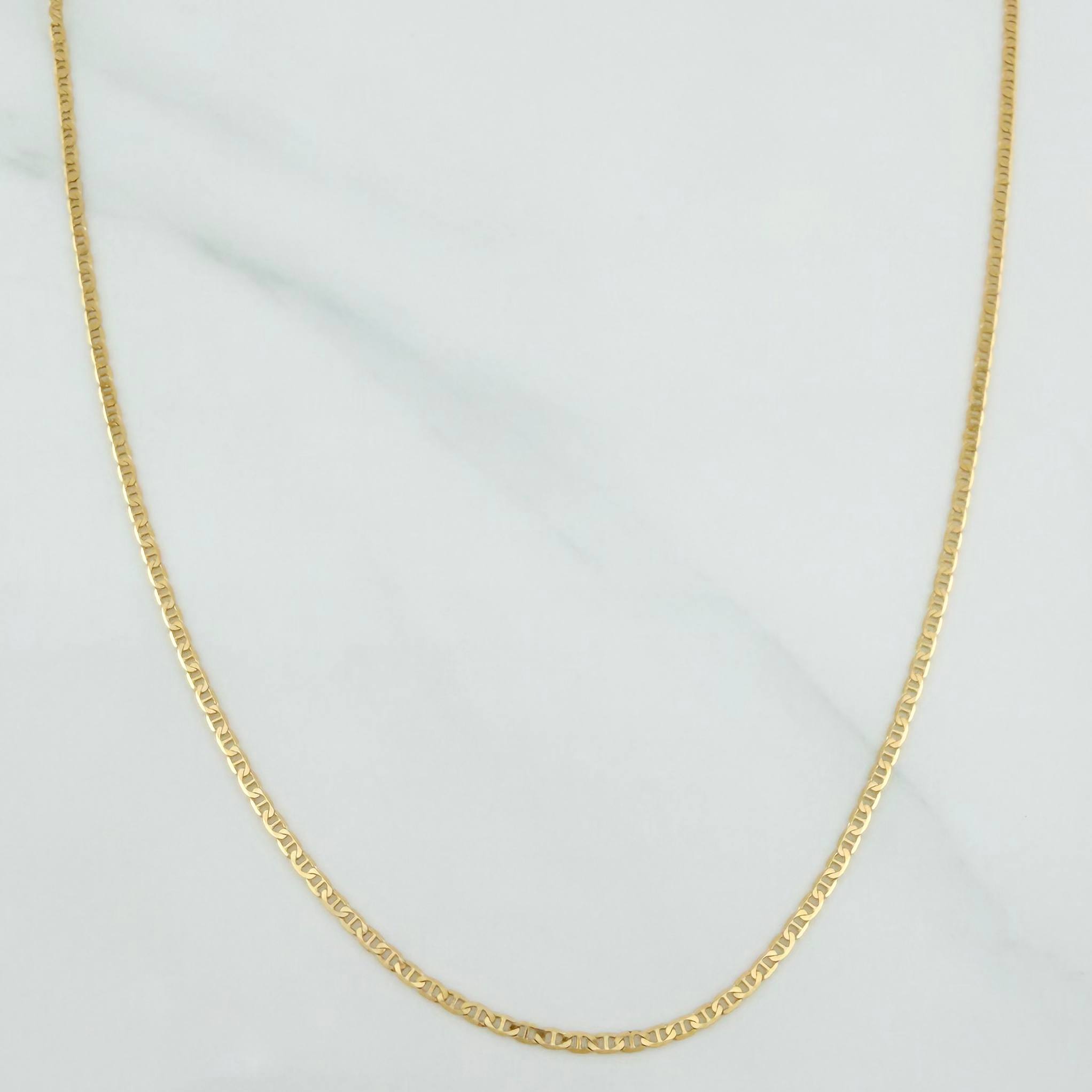 Cadena Escalera 1.7 g / 17 3/4 in / 0.5 mm Oro Amarillo 18K