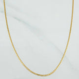 Cadena Escalera 1.75 g / 17 3/4 in / 0.5 mm Oro Amarillo 18K