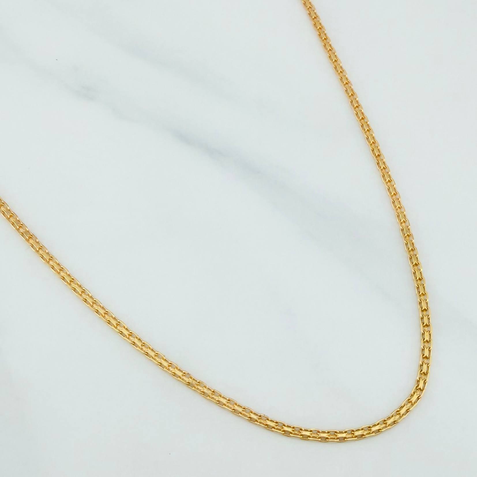 Cadena China 2.85 g / 40 cm / 1.6 mm Oro Amarillo 18K