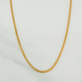 Cadena China 2.9 g / 15 3/4 in / 1.6 mm Oro Amarillo 18K