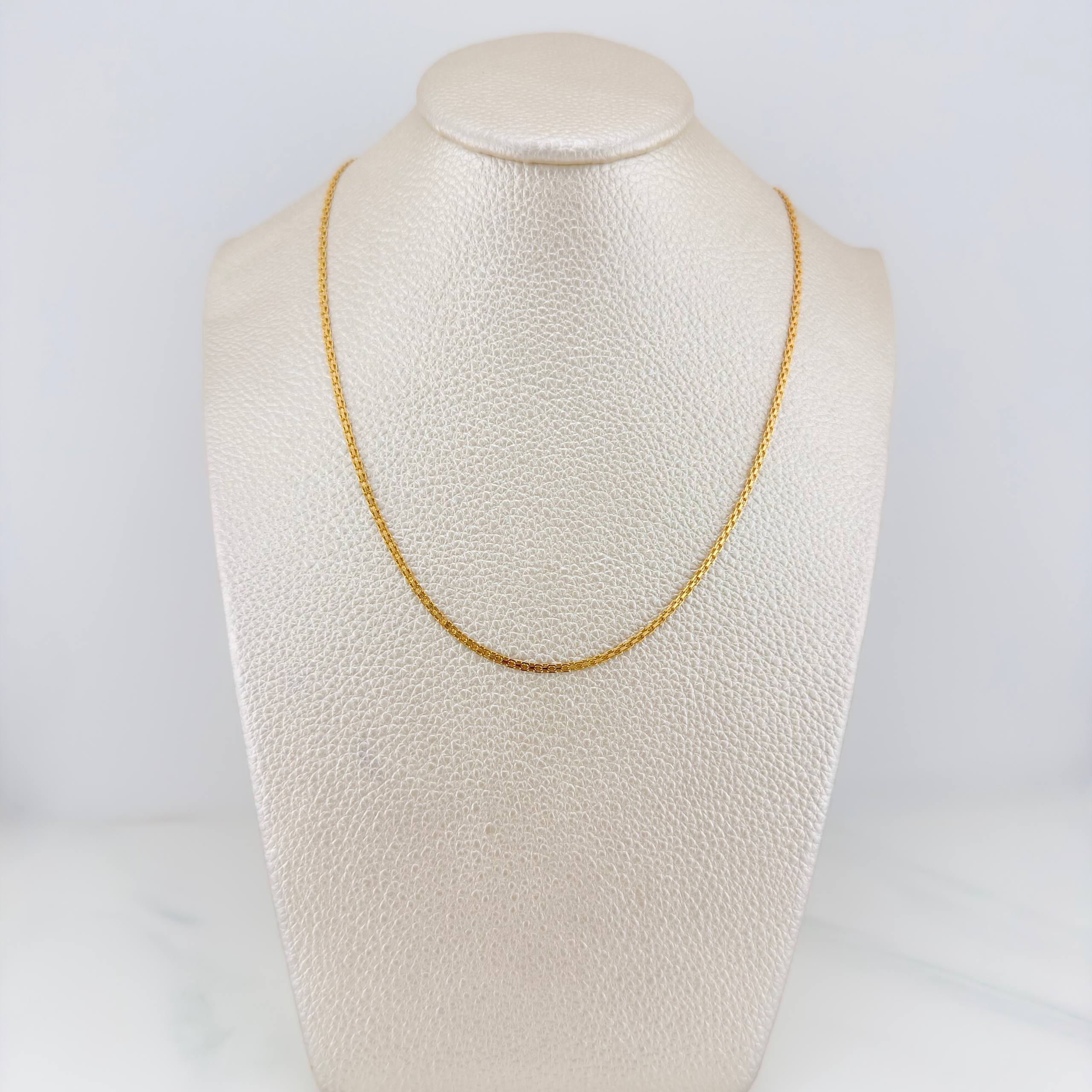 Cadena China 2.85 g / 40 cm / 1.6 mm Oro Amarillo 18K