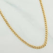 Cadena Cubana 2.4 g / 51 cm / 2.4 mm Oro Amarillo 18K