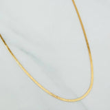 Herringbone Chain 2 g / 15 3/4 in / 1.5 mm 18K Yellow Gold