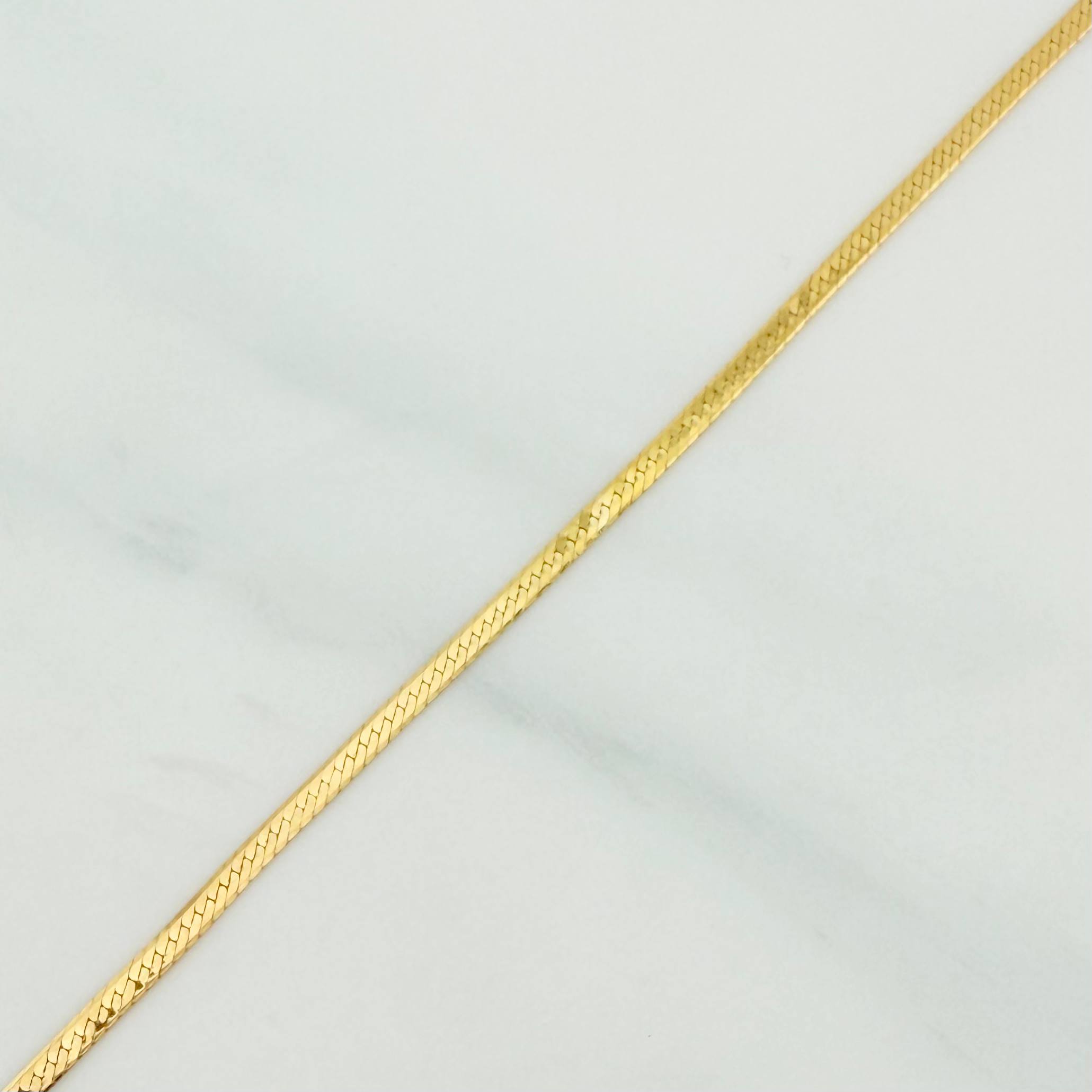Herringbone Chain 2 g / 15 3/4 in / 1.5 mm 18K Yellow Gold