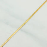 Herringbone Chain 2 g / 15 3/4 in / 1.5 mm 18K Yellow Gold
