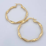 Candongas Asby 2gr / 1 1/4 in / Oro Amarillo 18K %