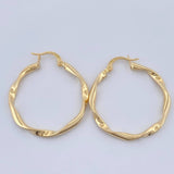 Candongas Asby 2gr / 1 1/4 in / Oro Amarillo 18K %