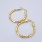 Candongas Megan 1.7gr / 1 in / Oro Amarillo 18K %