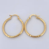 Candongas Megan 1.7gr / 1 in / Oro Amarillo 18K %