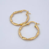 Candongas Asby 1.5gr / 1 in / Oro Amarillo 18K %