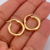 Candongas Solara 1.5gr / 3/4 in / Oro Amarillo 18K %