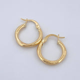 Candongas Solara 1.5gr / 3/4 in / Oro Amarillo 18K %