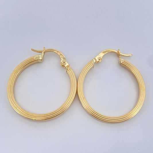 Candongas Andy 1.75gr / 1 in / Oro Amarillo 18K %