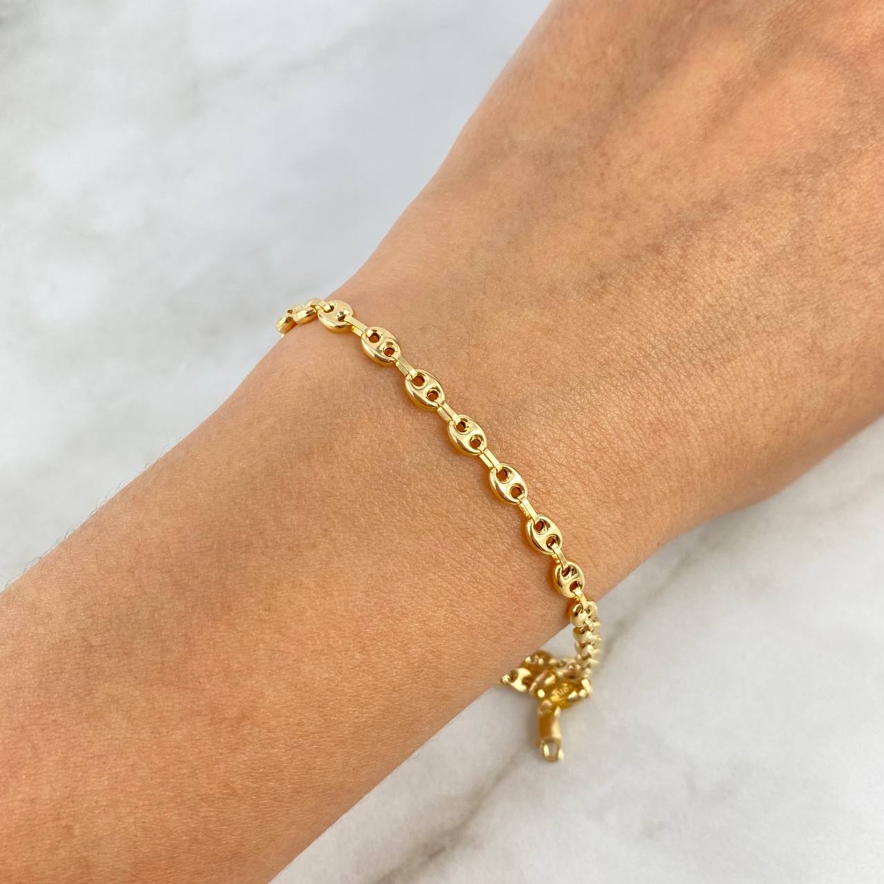 Pulso GC 2.35gr / 7 3/4 in / 3.7mm Oro Amarillo 18K *