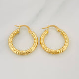 Candongas Majo 2.3 g / 3/4 in Oro Amarillo 18K