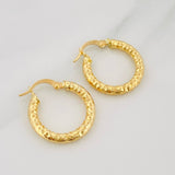 Candongas Majo 2.3 g / 3/4 in Oro Amarillo 18K
