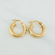 Candongas Adel 1.7 g / 3/4 in Oro Amarillo 18K